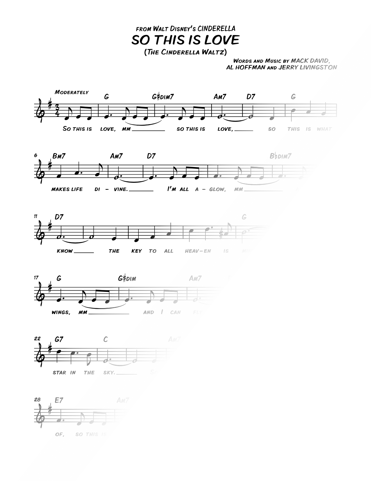 So This Is Love (The Cinderella Waltz)