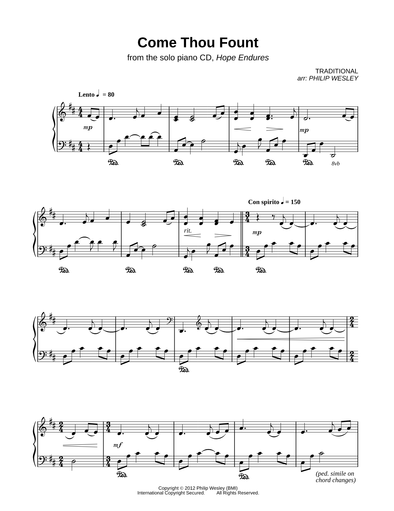 Come Thou Fount