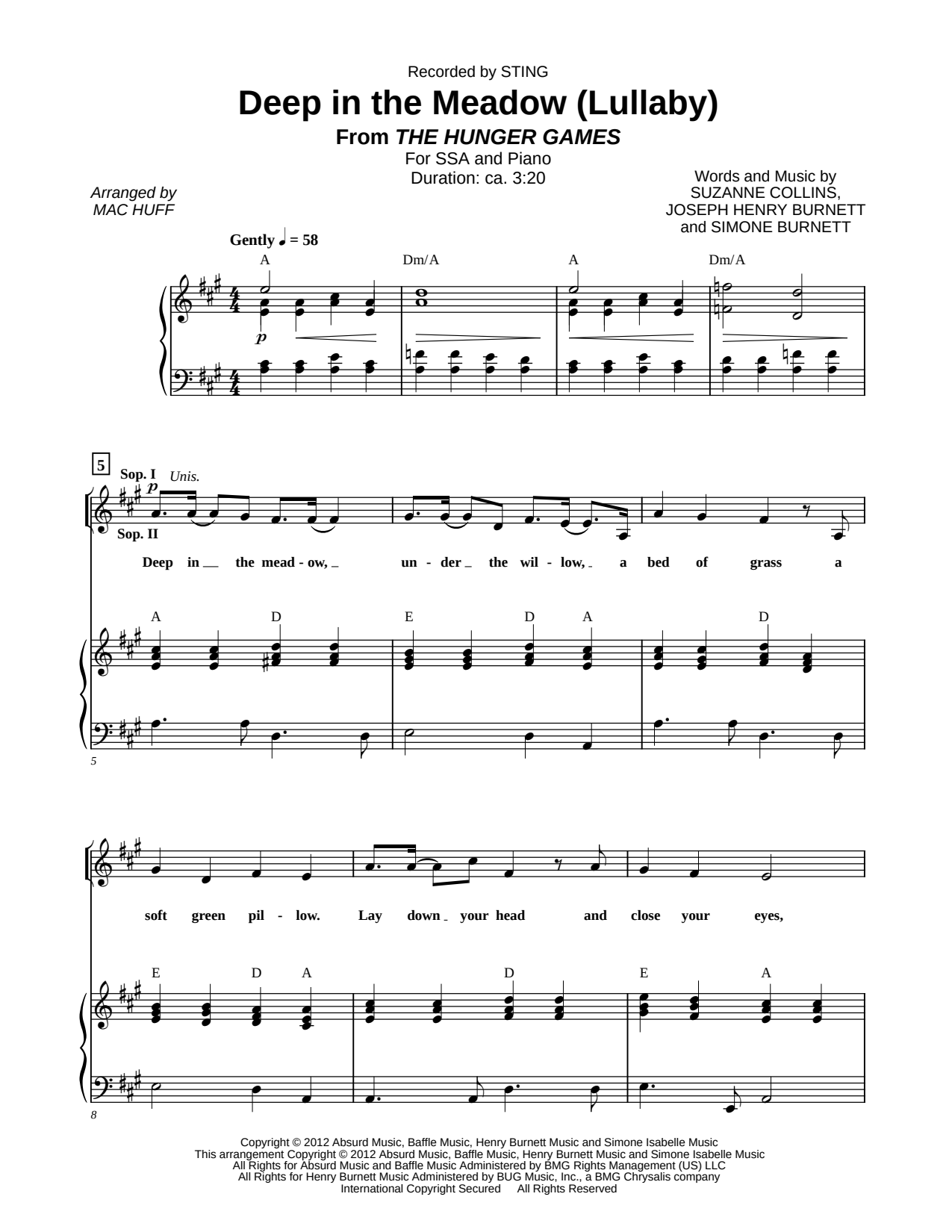 Deep In the Meadow (Lullaby)