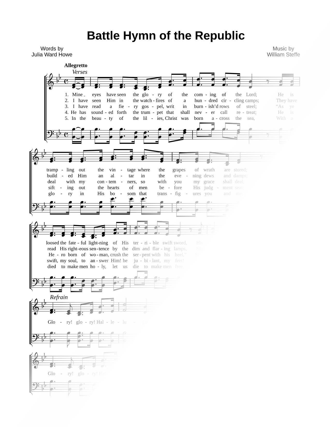 Battle Hymn of the Republic