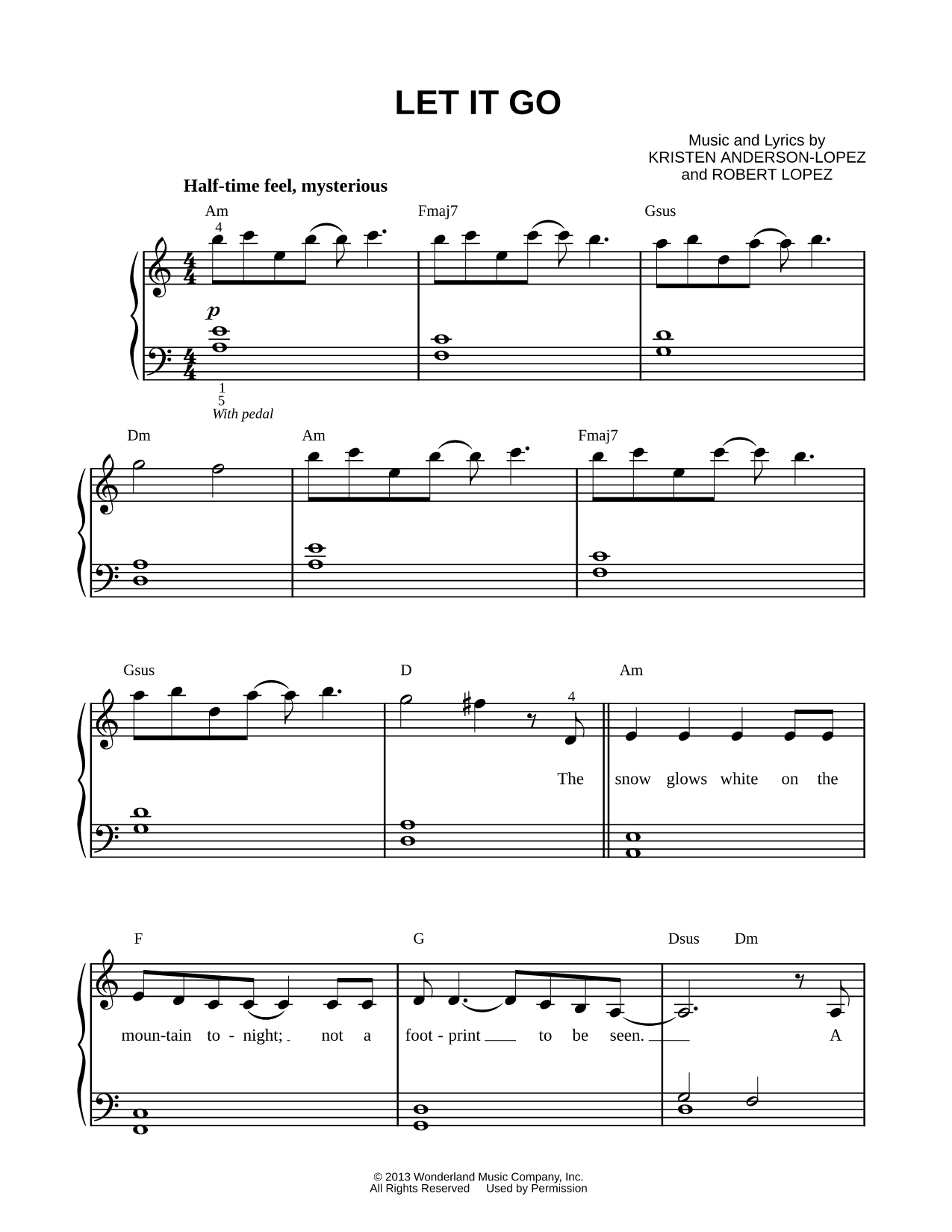 Let It Go (Movie Version)