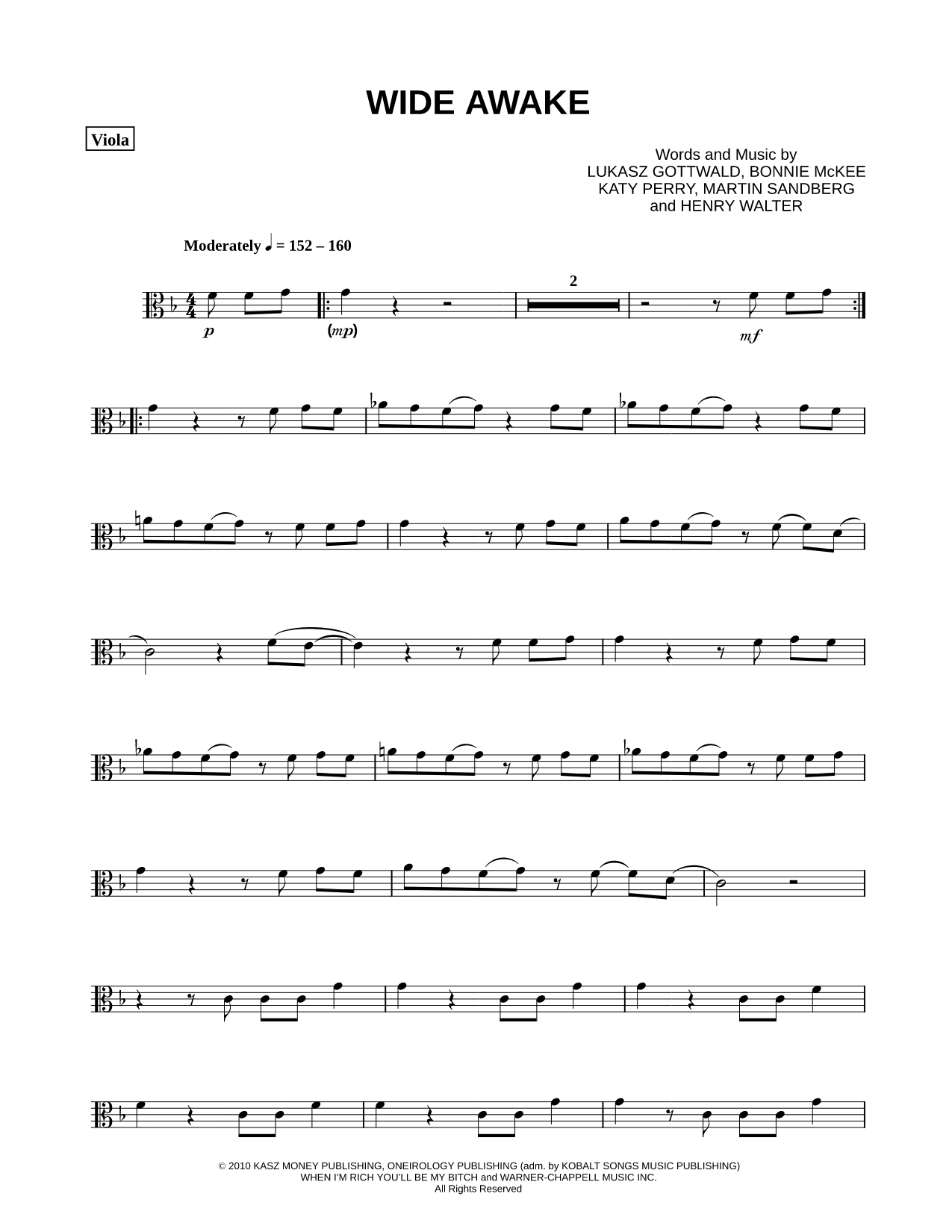 Wide Awake - Viola