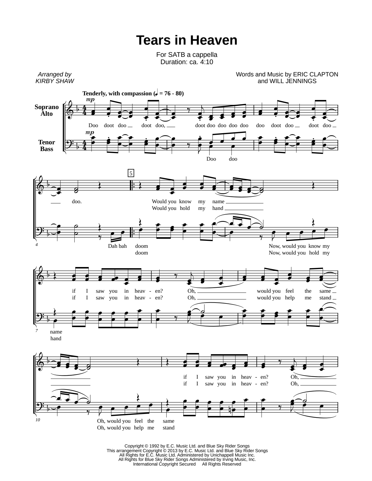 Tears in Heaven