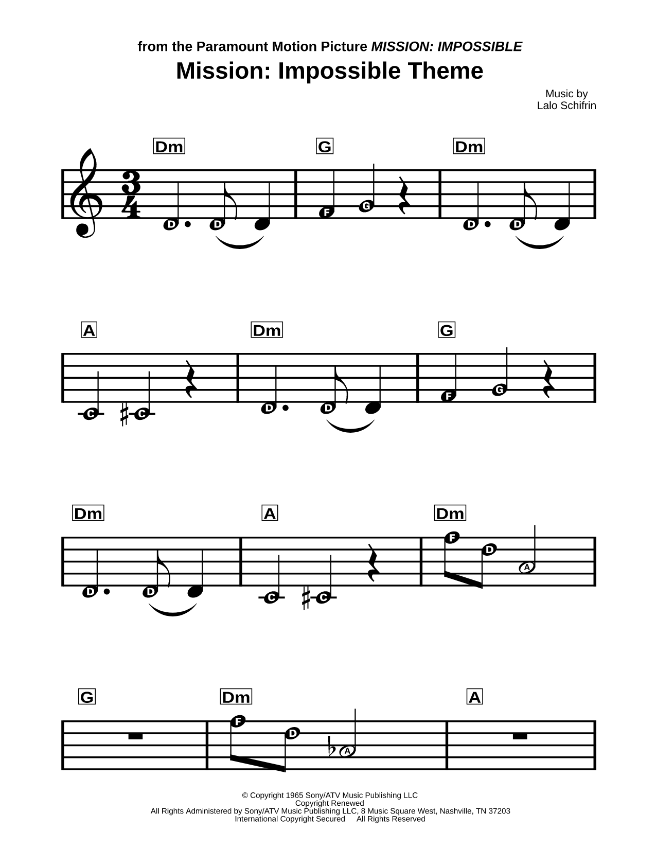 Mission: Impossible Theme
