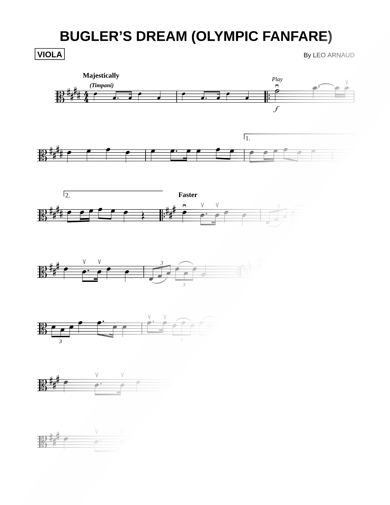 Bugler's Dream (Olympic Fanfare)