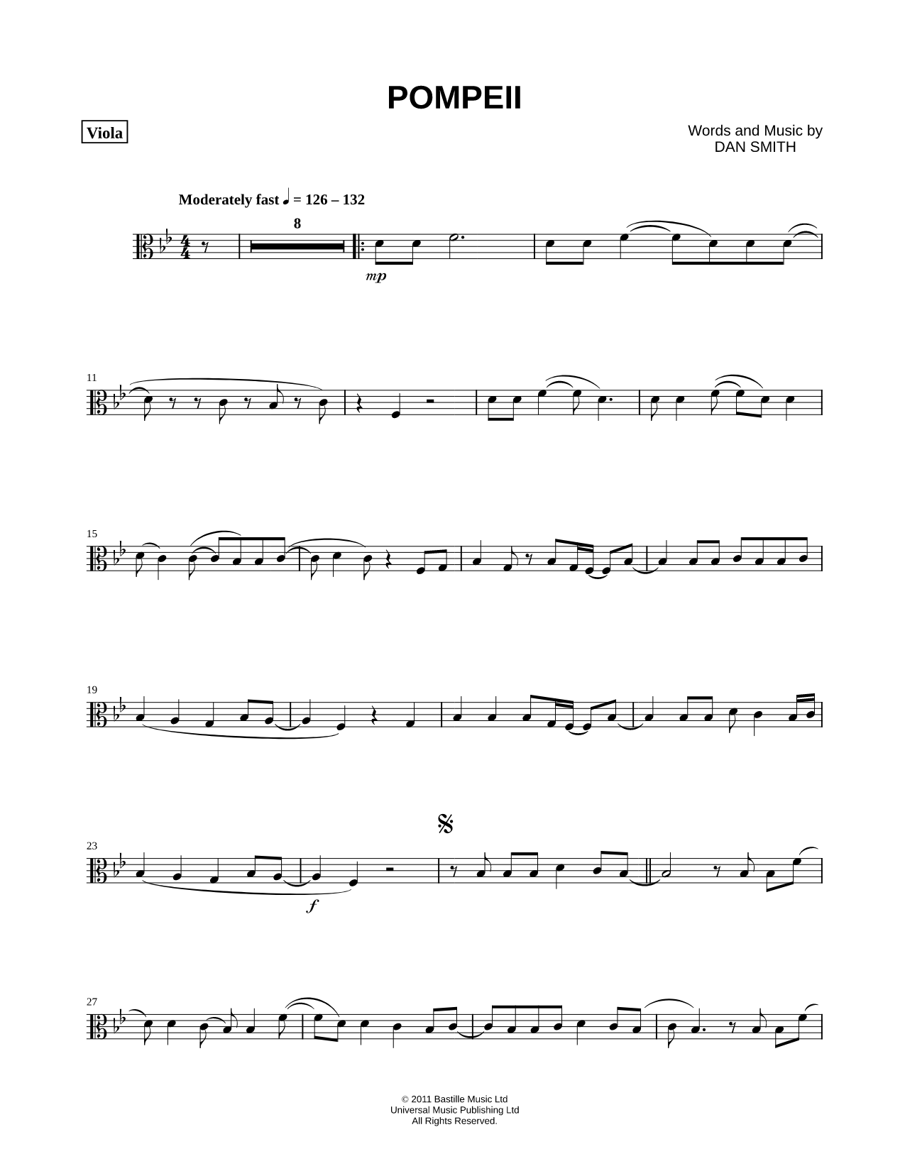 Pompeii - Viola