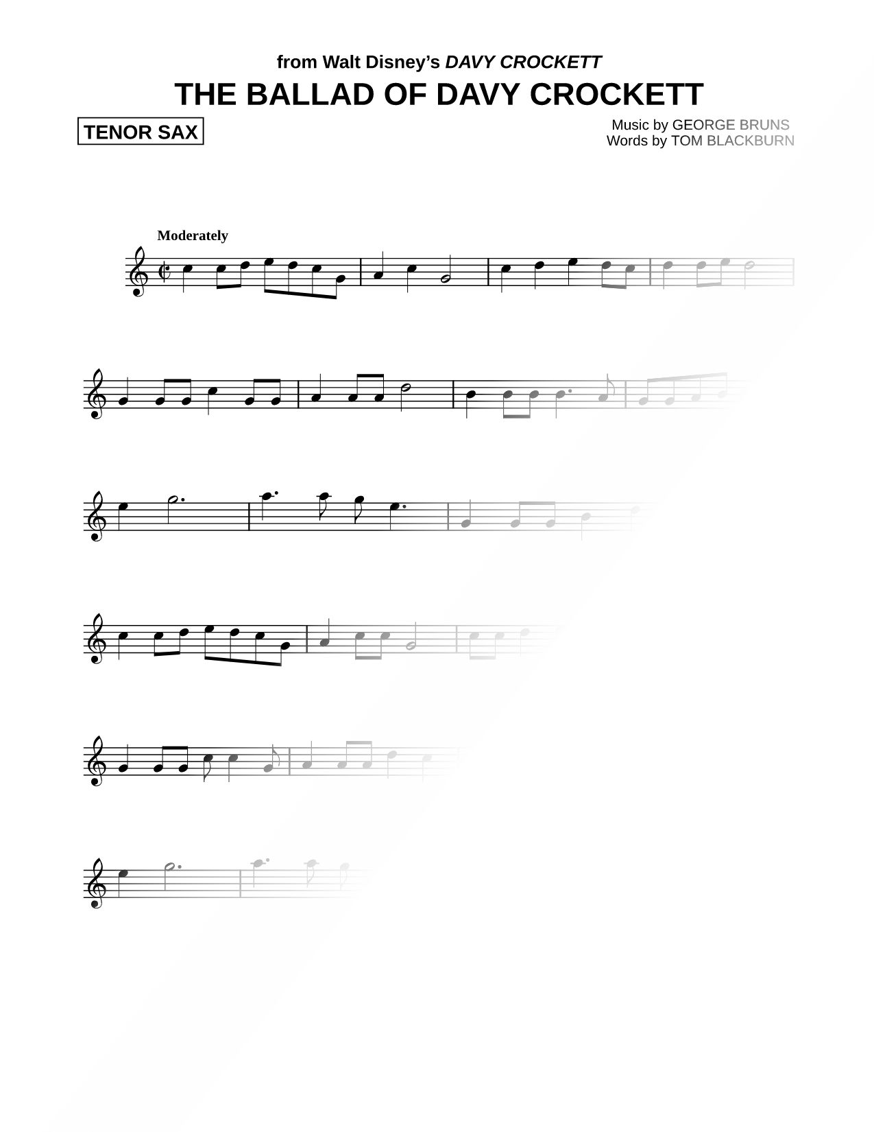 The Ballad of Davy Crockett