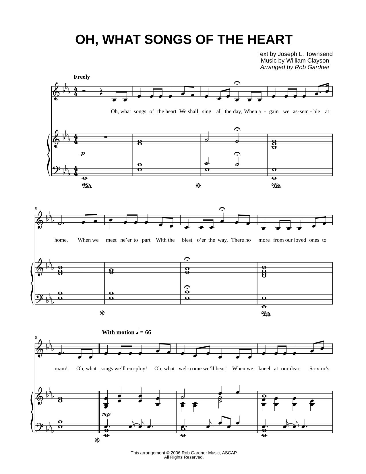 Oh, What Songs of the Heart