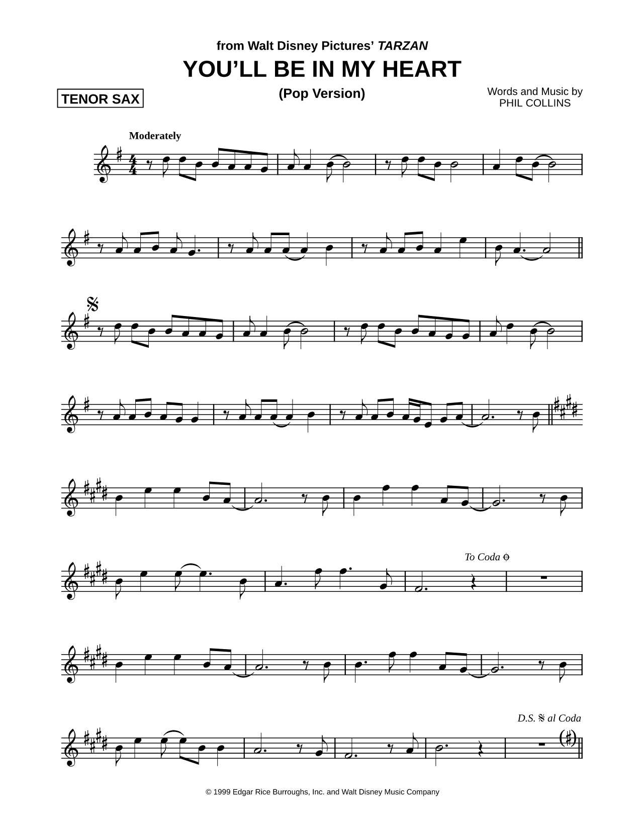 You'll Be in My Heart (Pop Version)