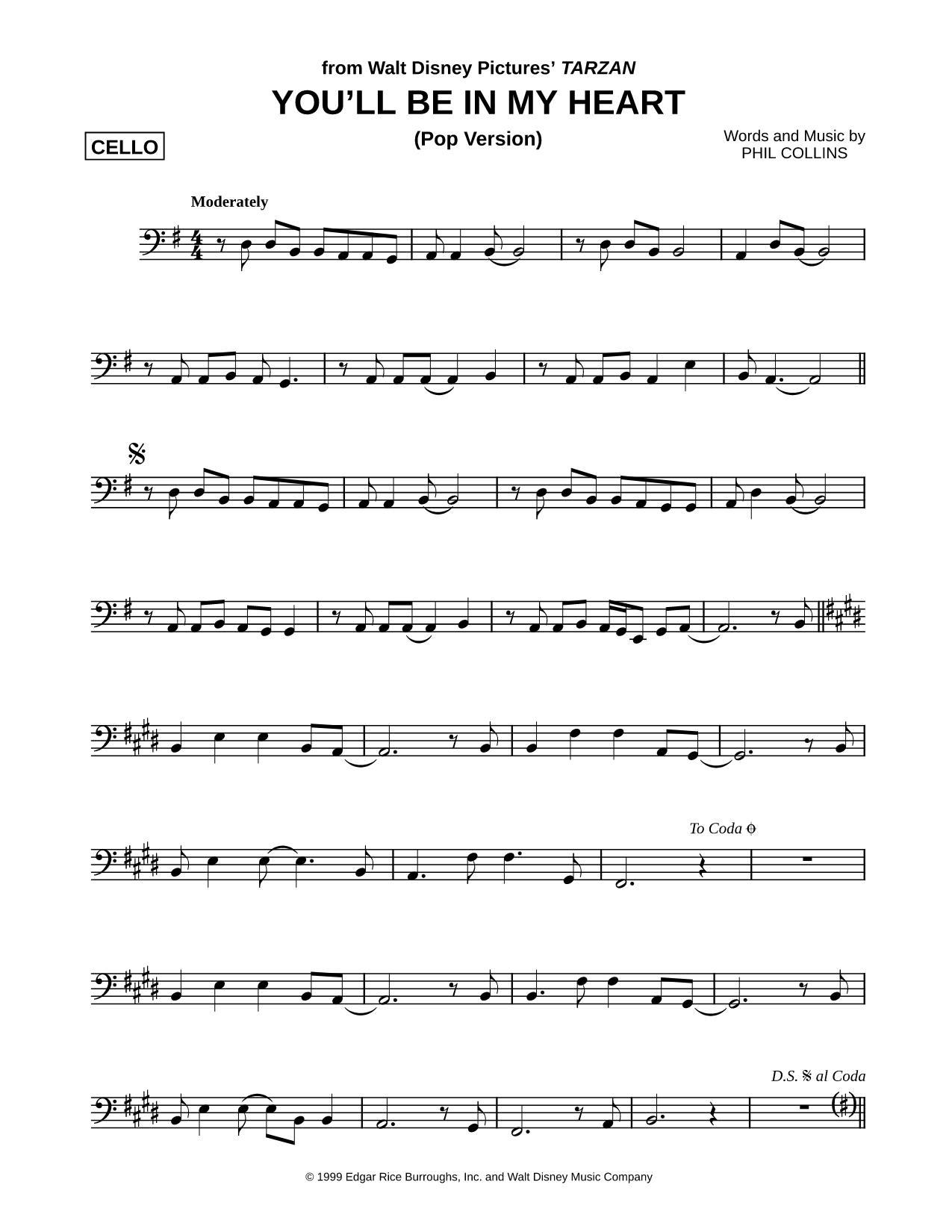 You'll Be in My Heart (Pop Version)