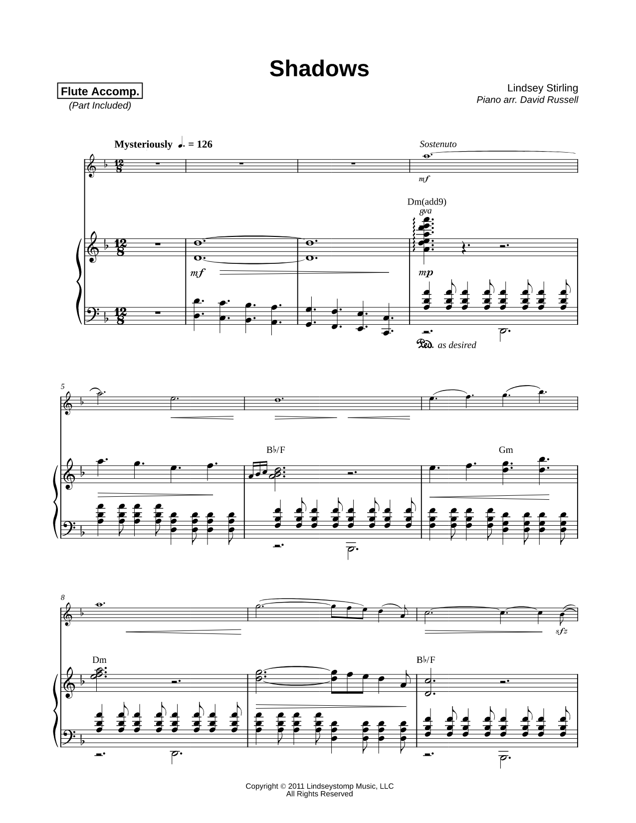 Shadows - Flute & Piano