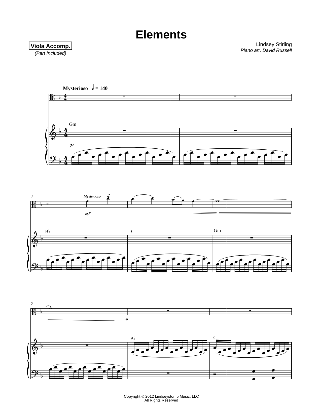 Elements - Viola & Piano