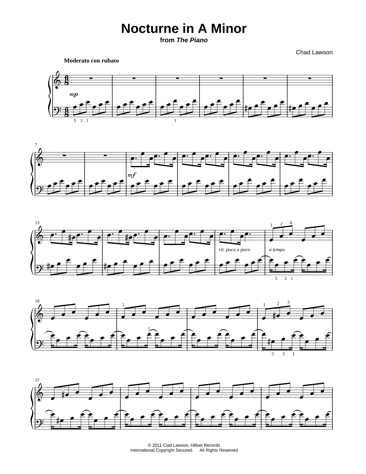 Nocturne in A Minor