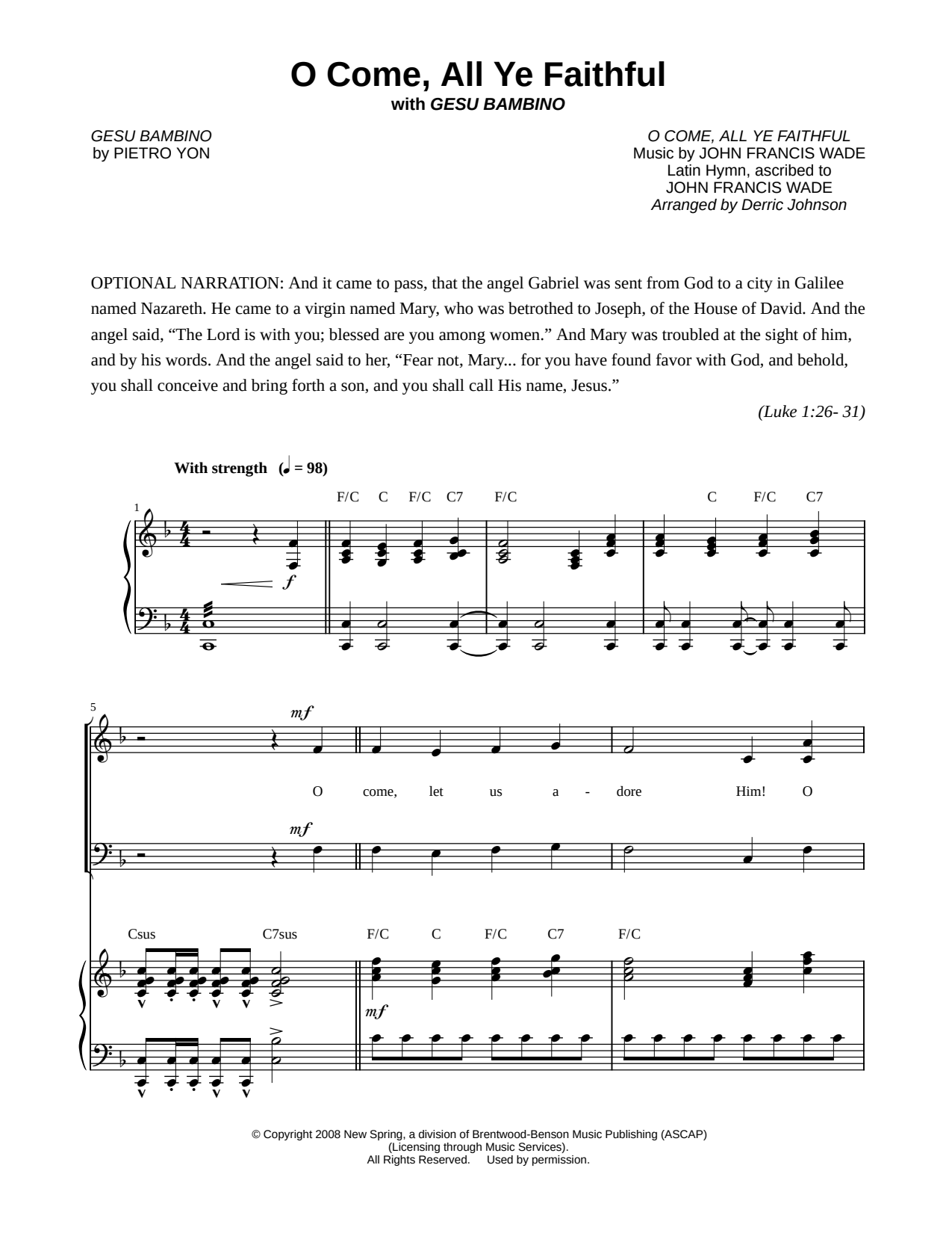 O Come, All Ye Faithful
