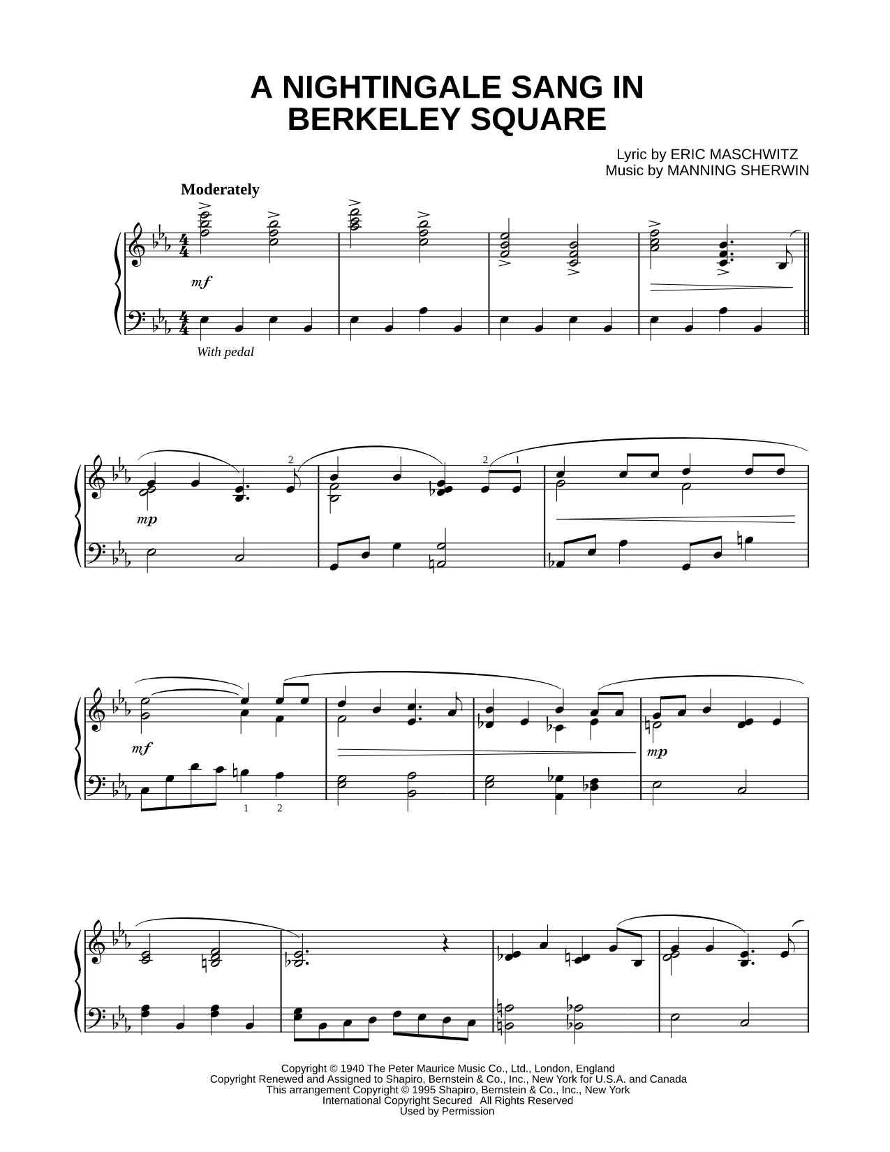 A Nightingale Sang in Berkeley Square