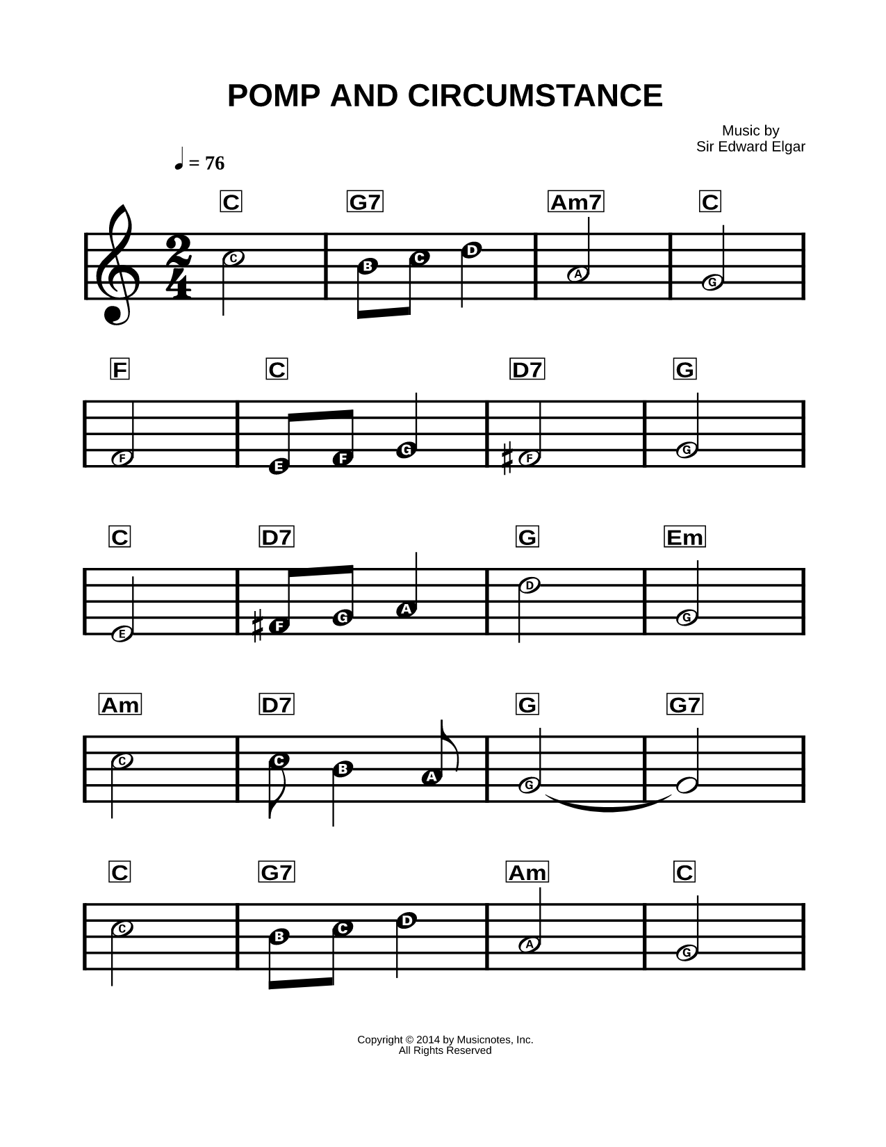 Pomp and Circumstance