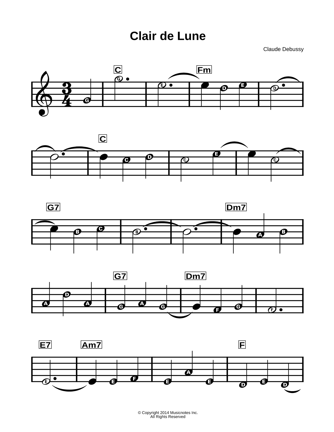 Clair de lune