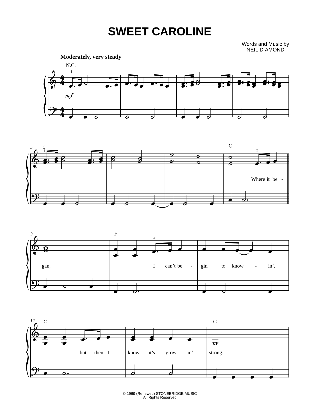 Sweet Caroline