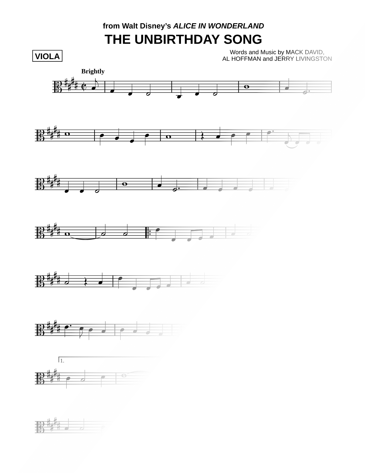The Unbirthday Song