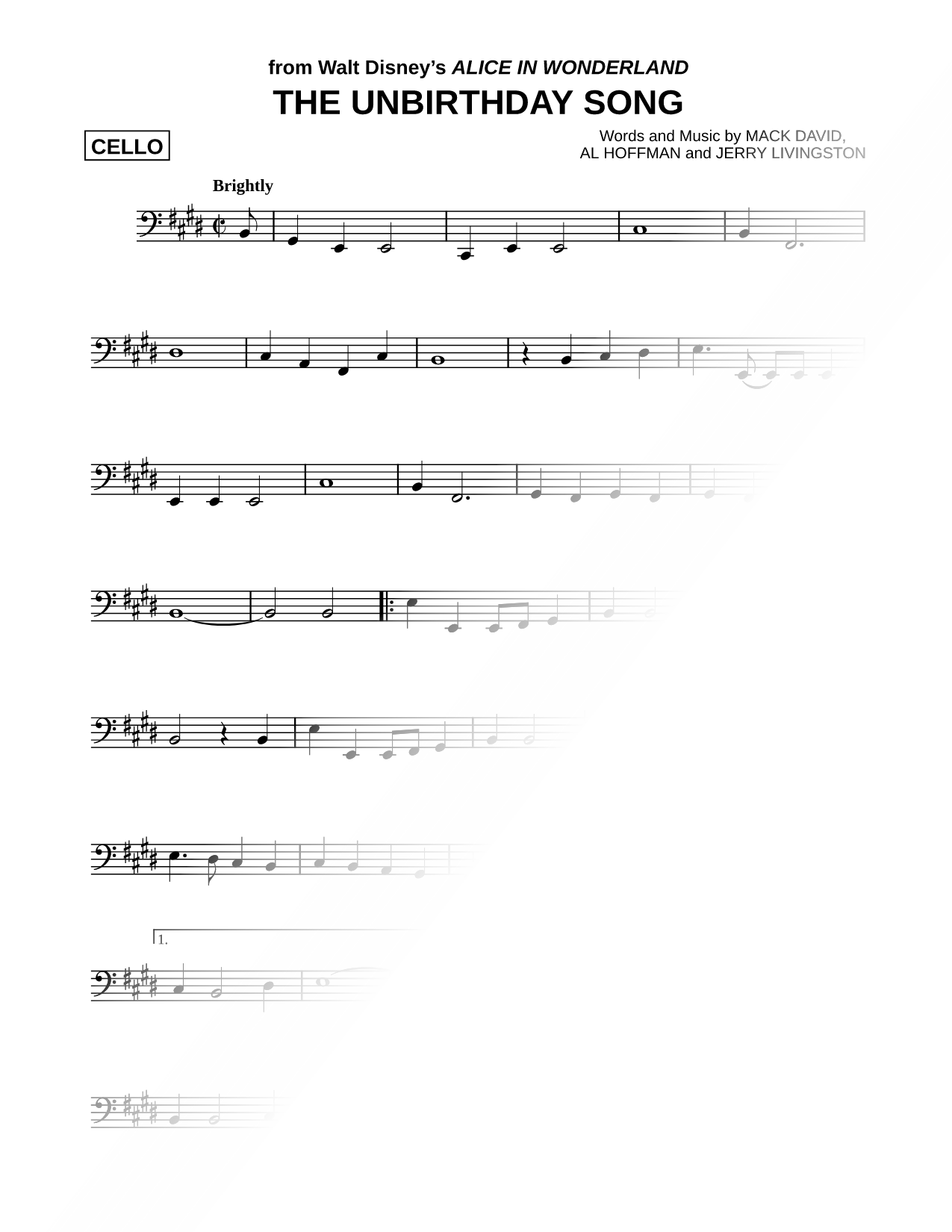 The Unbirthday Song