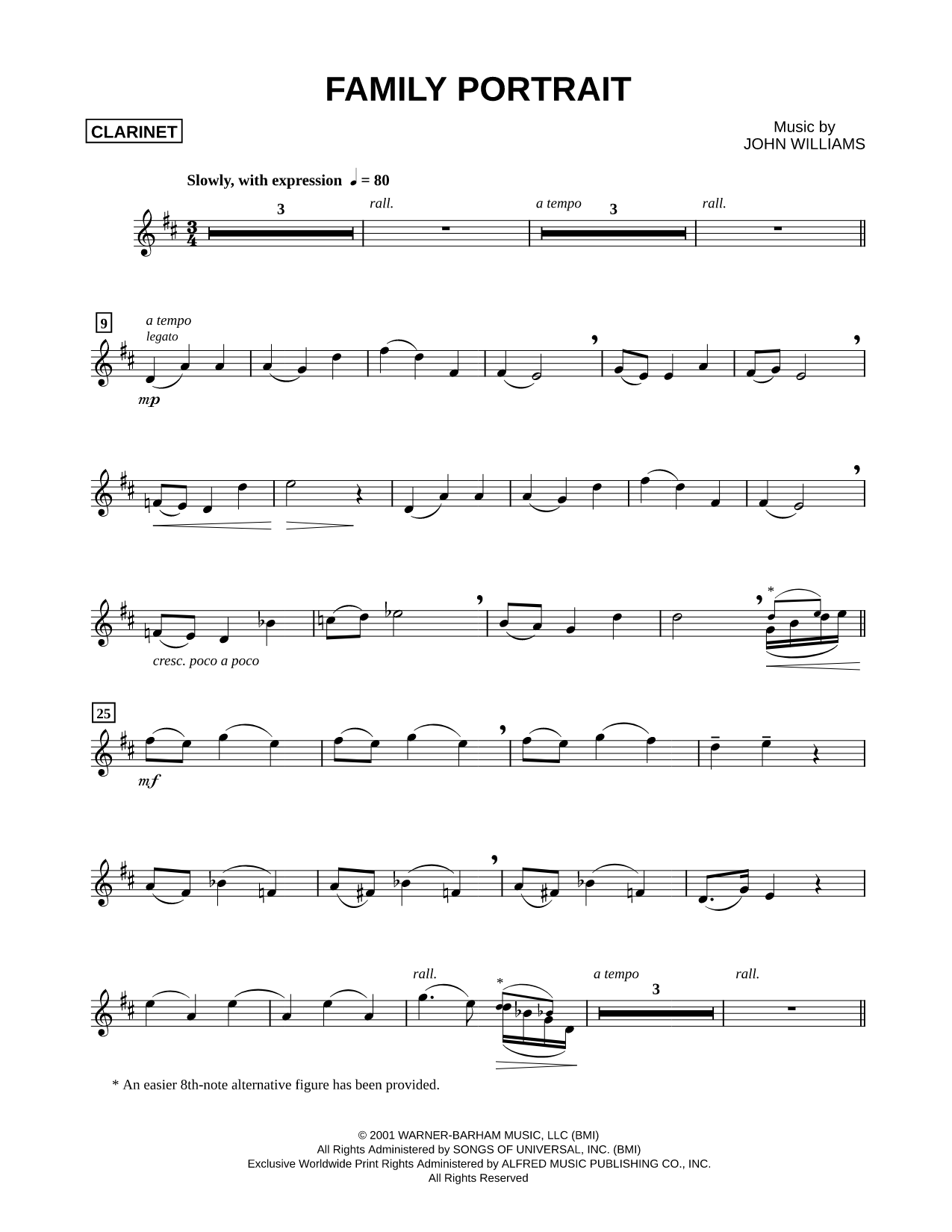 Family Portrait - Clarinet