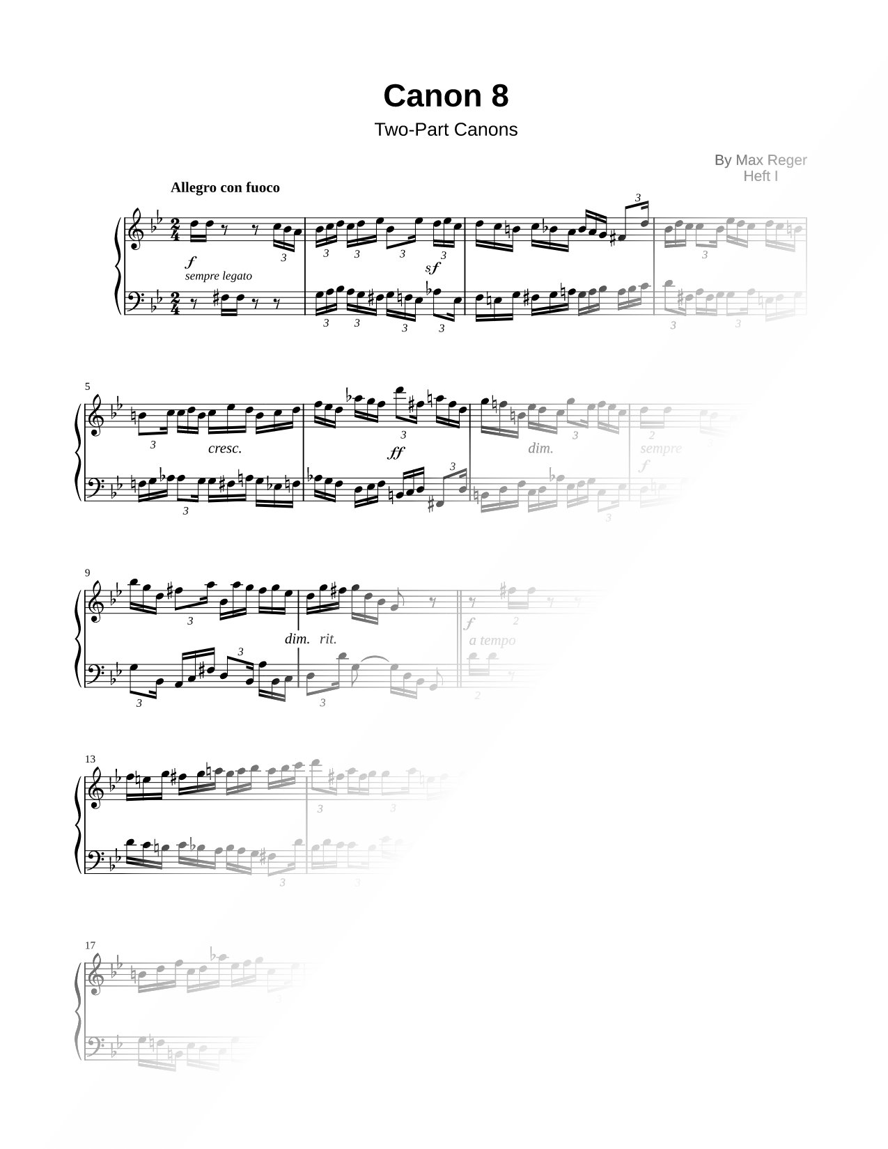 111 Canons, Book 1: Canon 8