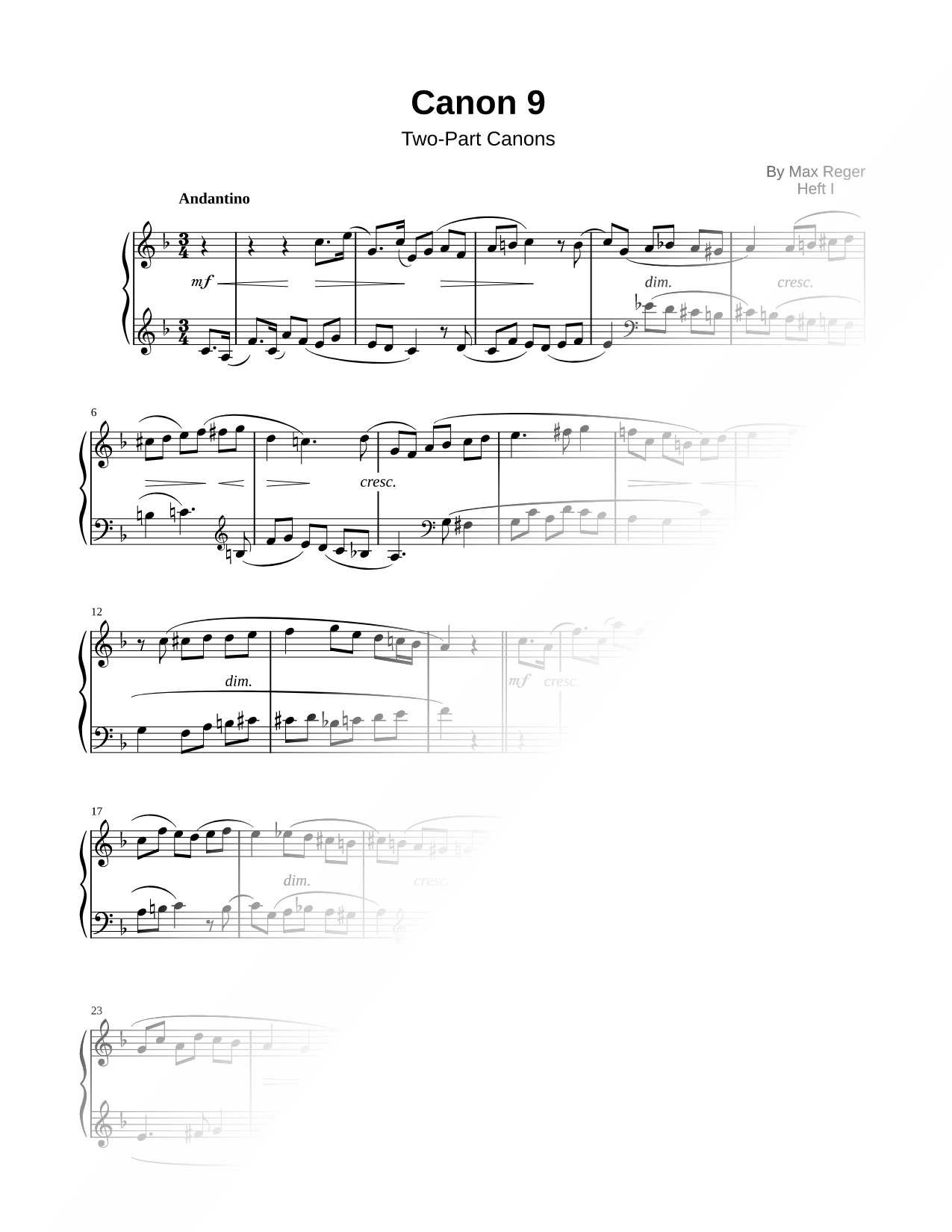 111 Canons, Book 1: Canon 9