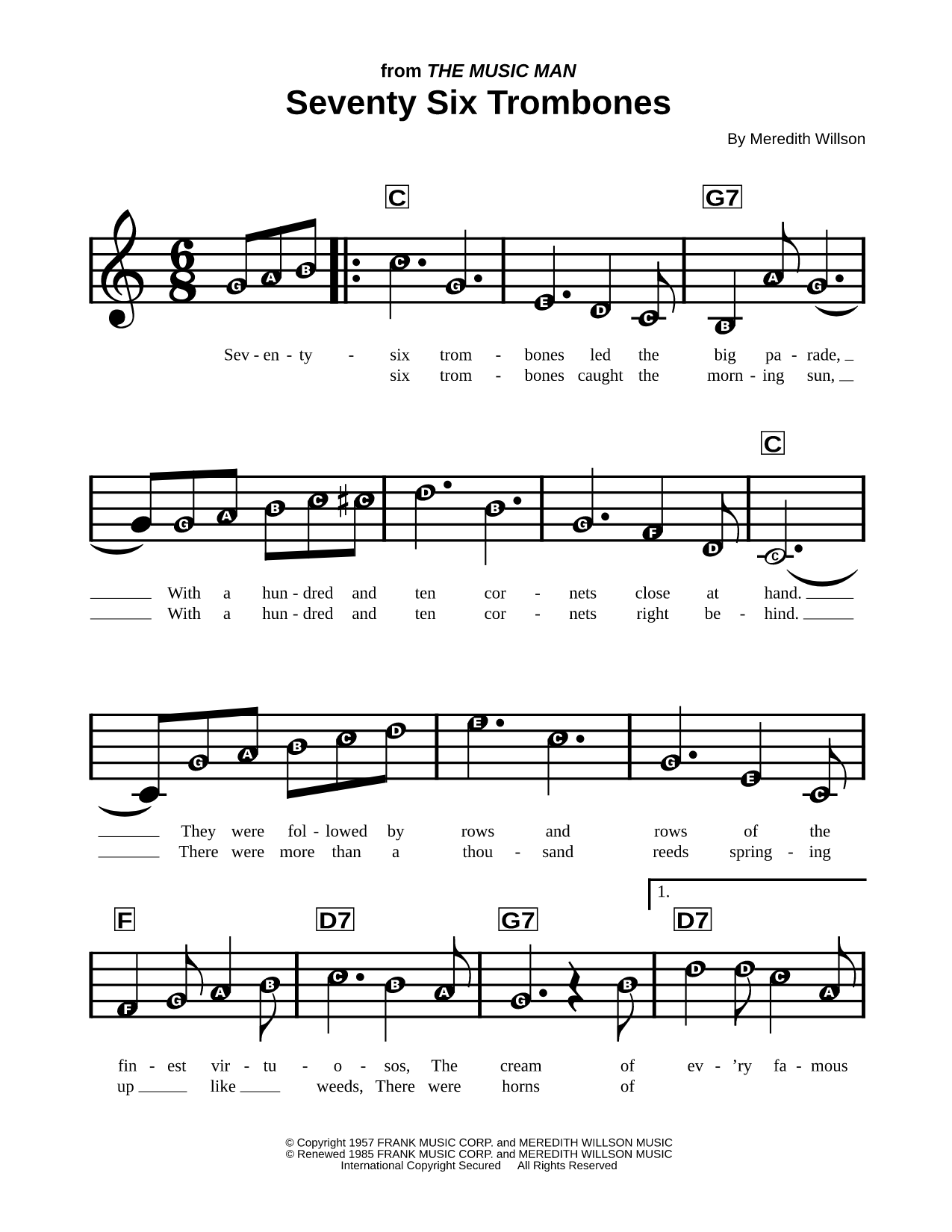 Seventy Six Trombone