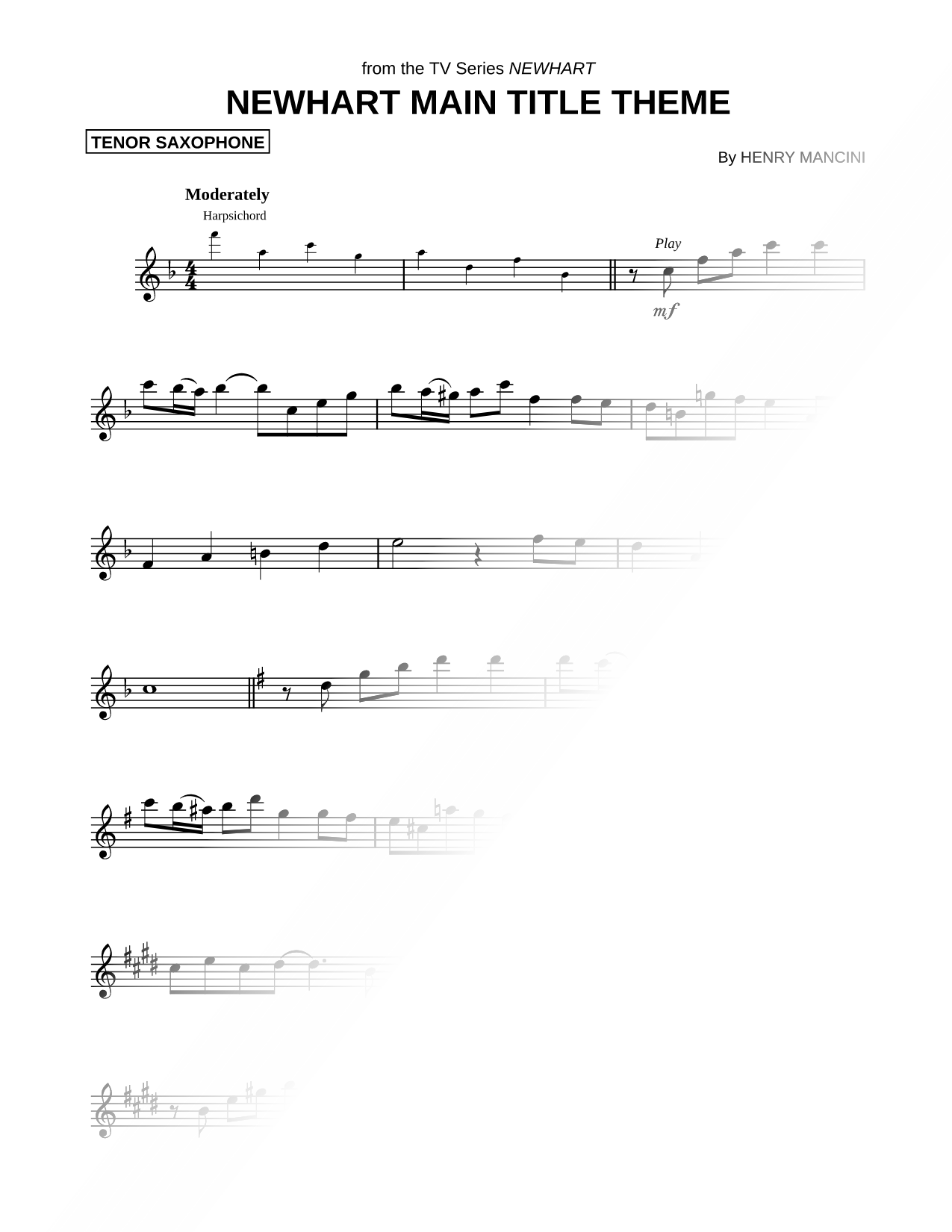 Newhart Main Title Theme