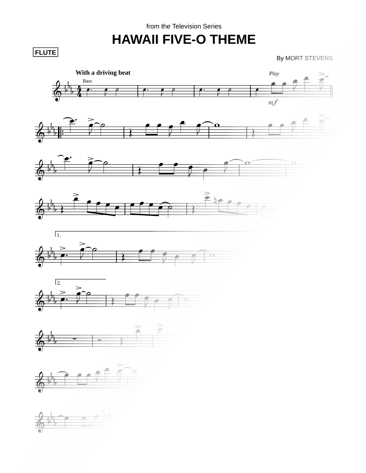 Hawaii Five-O Theme