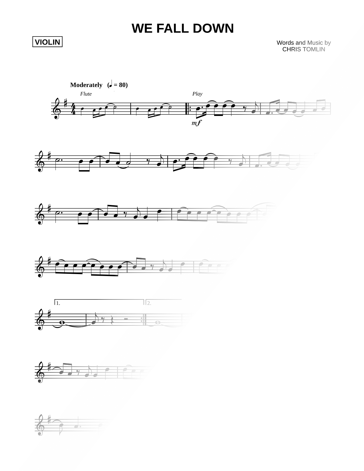 We Fall Down