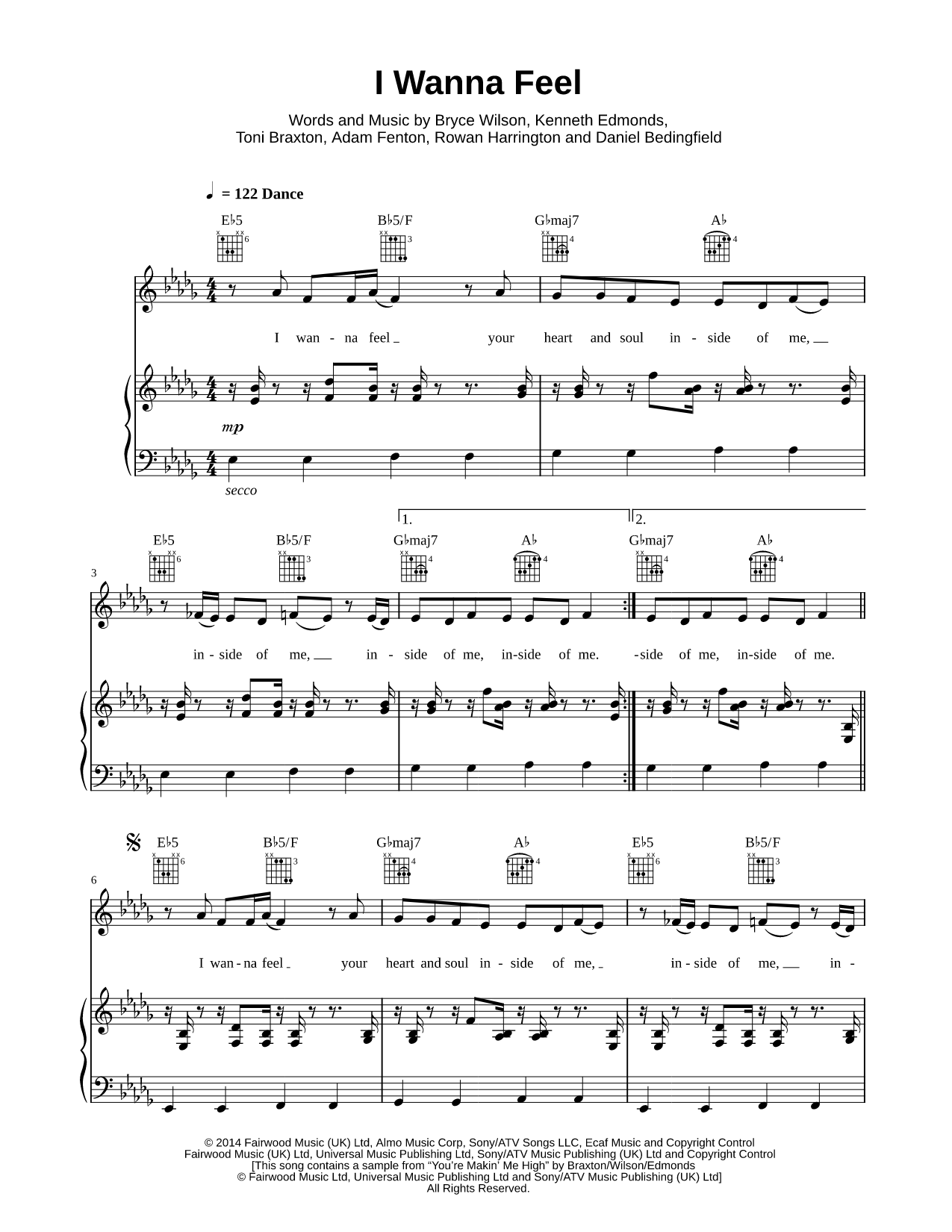 I Wanna Feel