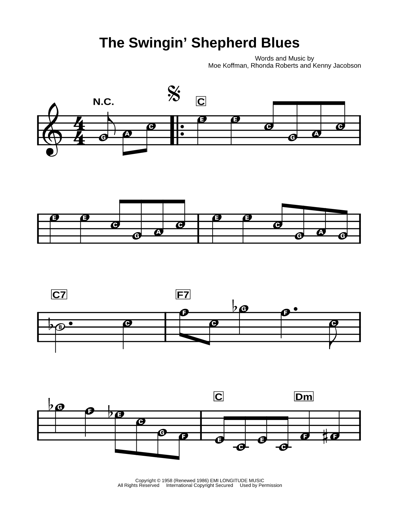 The Swingin' Shepherd Blues