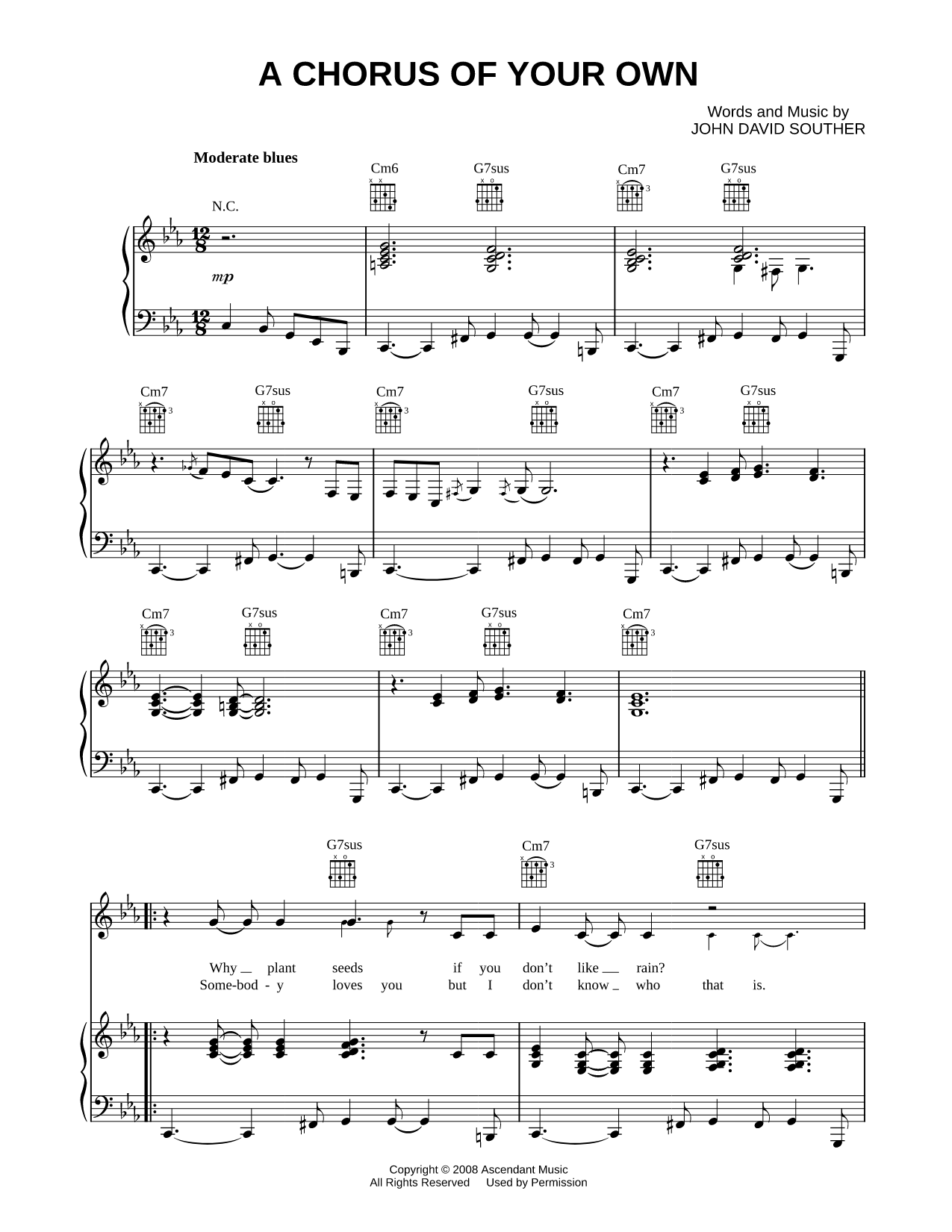 A Chorus of Your Own