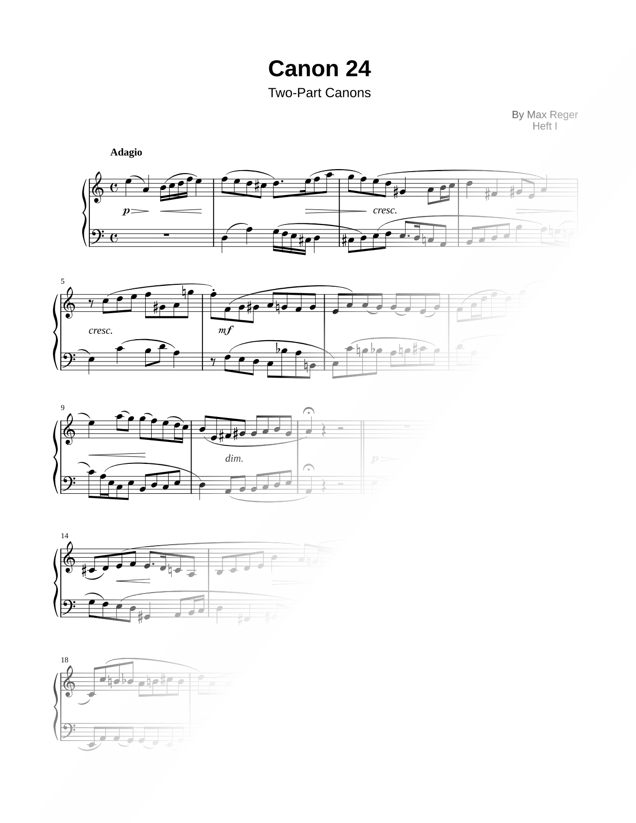 111 Canons, Book 1: Canon 24