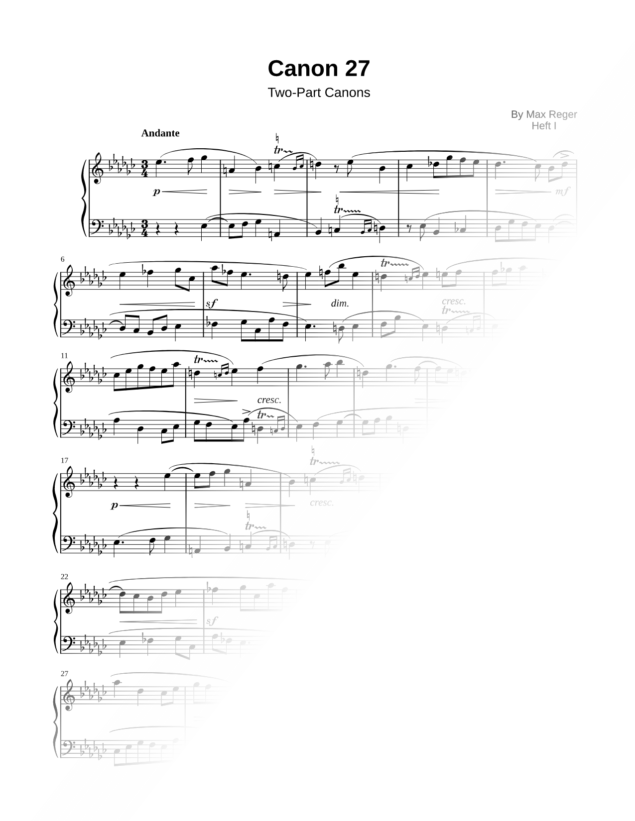 111 Canons, Book 1: Canon 27