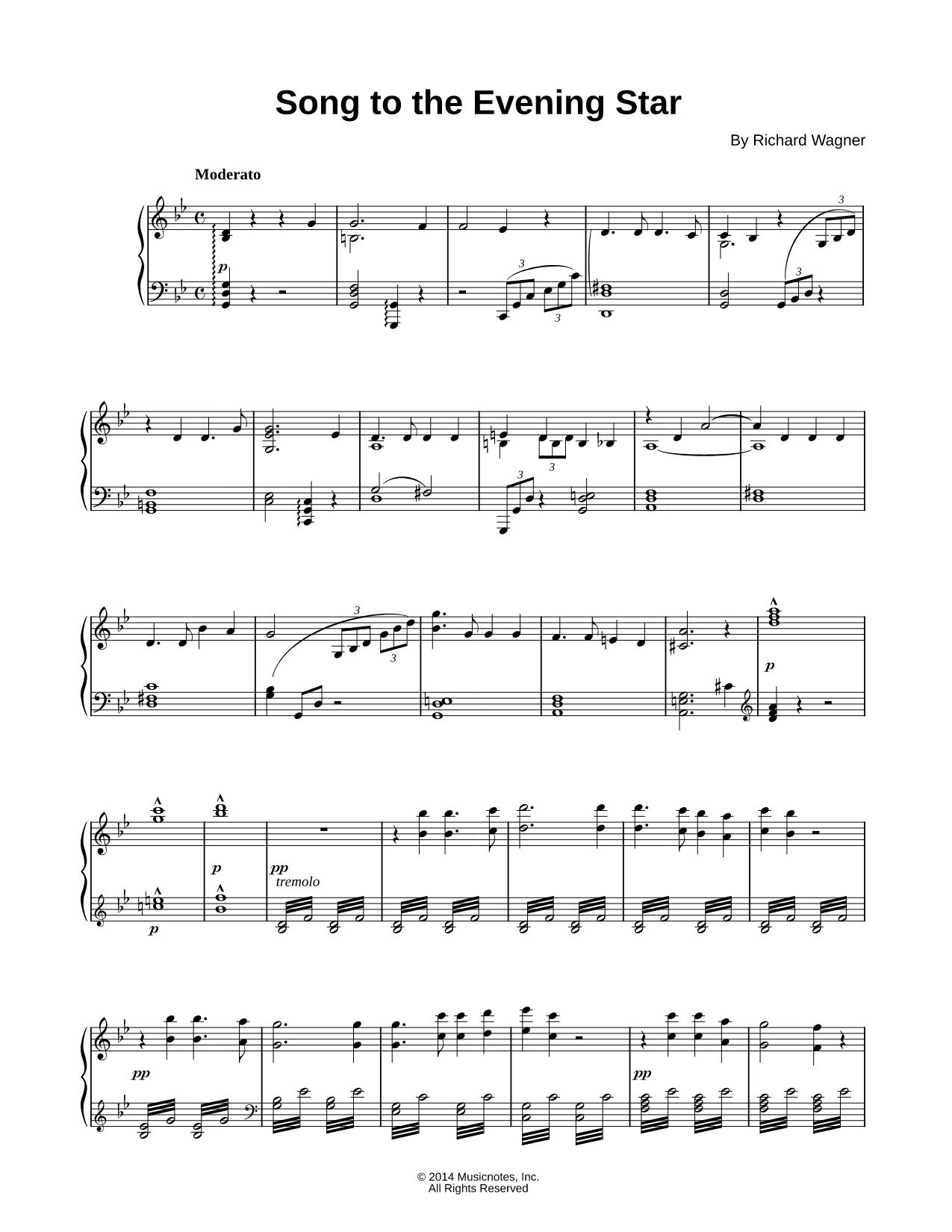 Song to the Evening Star