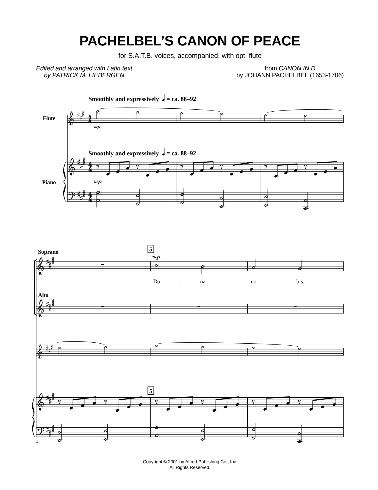 Pachelbel's Canon of Peace