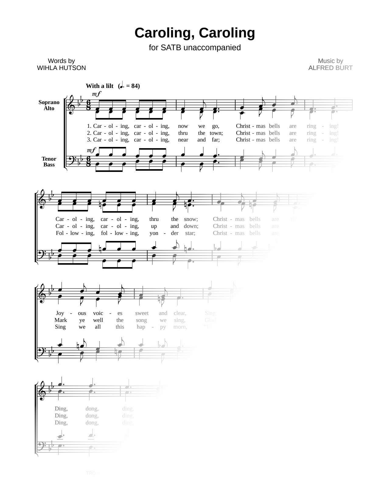 Caroling, Caroling