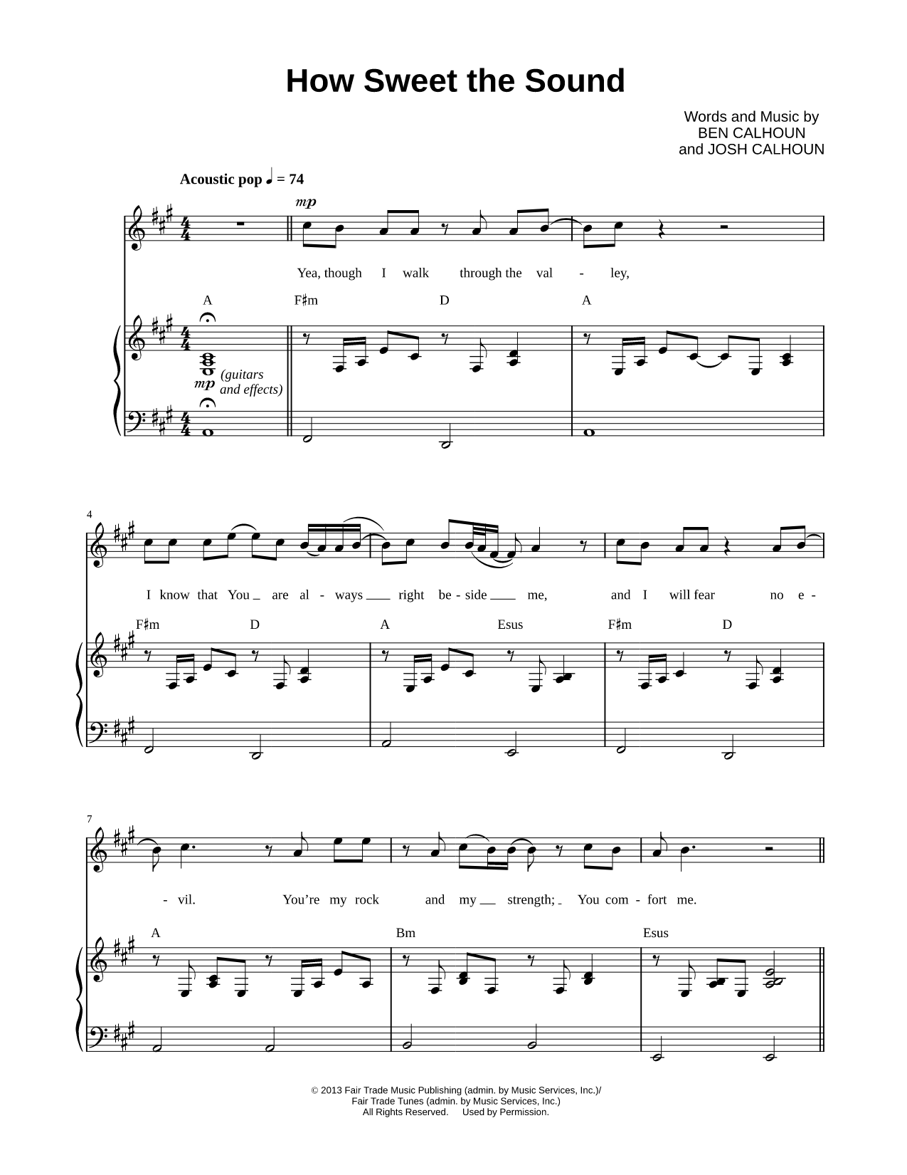 How Sweet the Sound