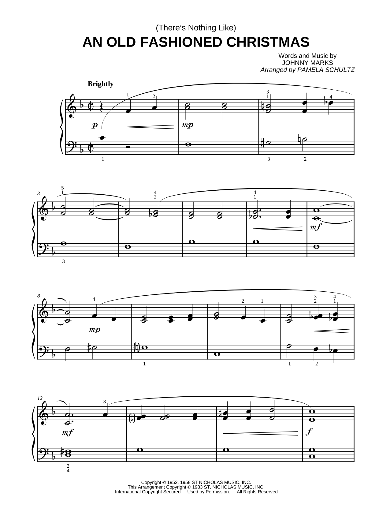 (There's Nothing Like) An Old-Fashioned Christmas