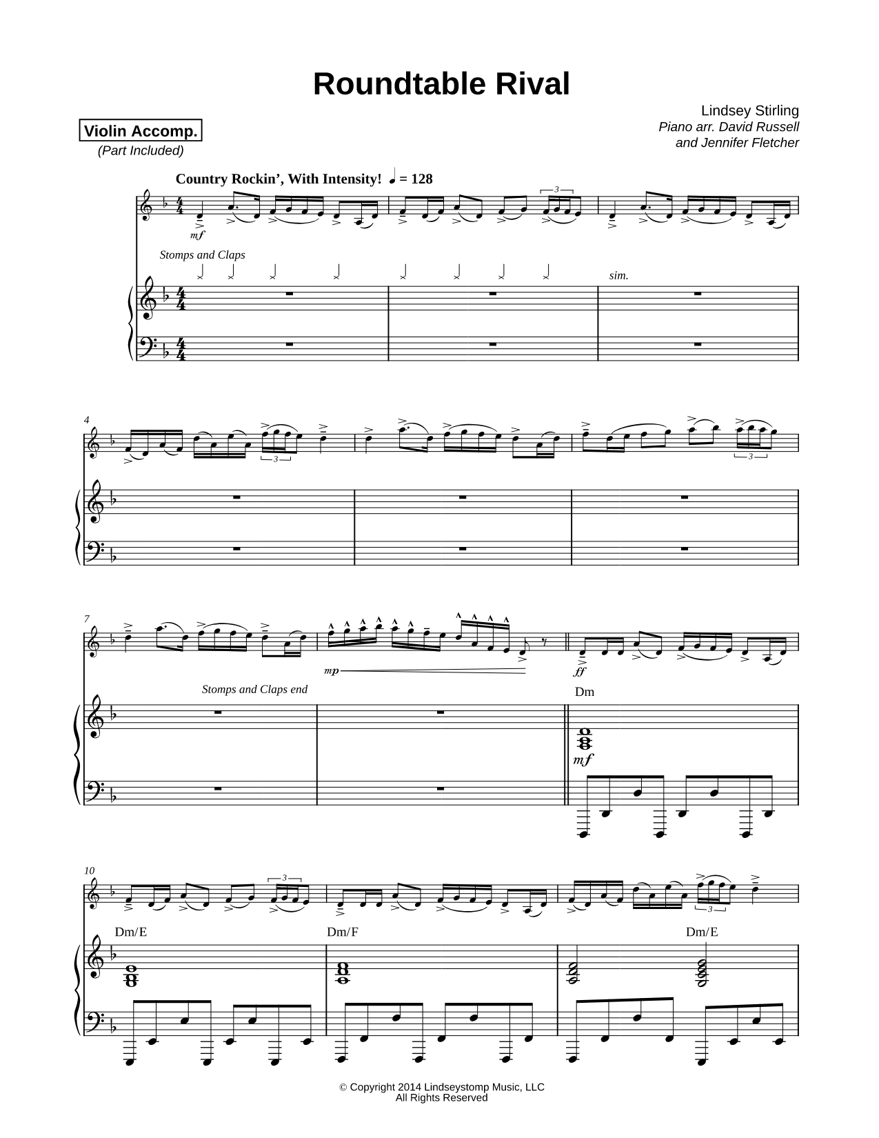 Roundtable Rival - Violin & Piano