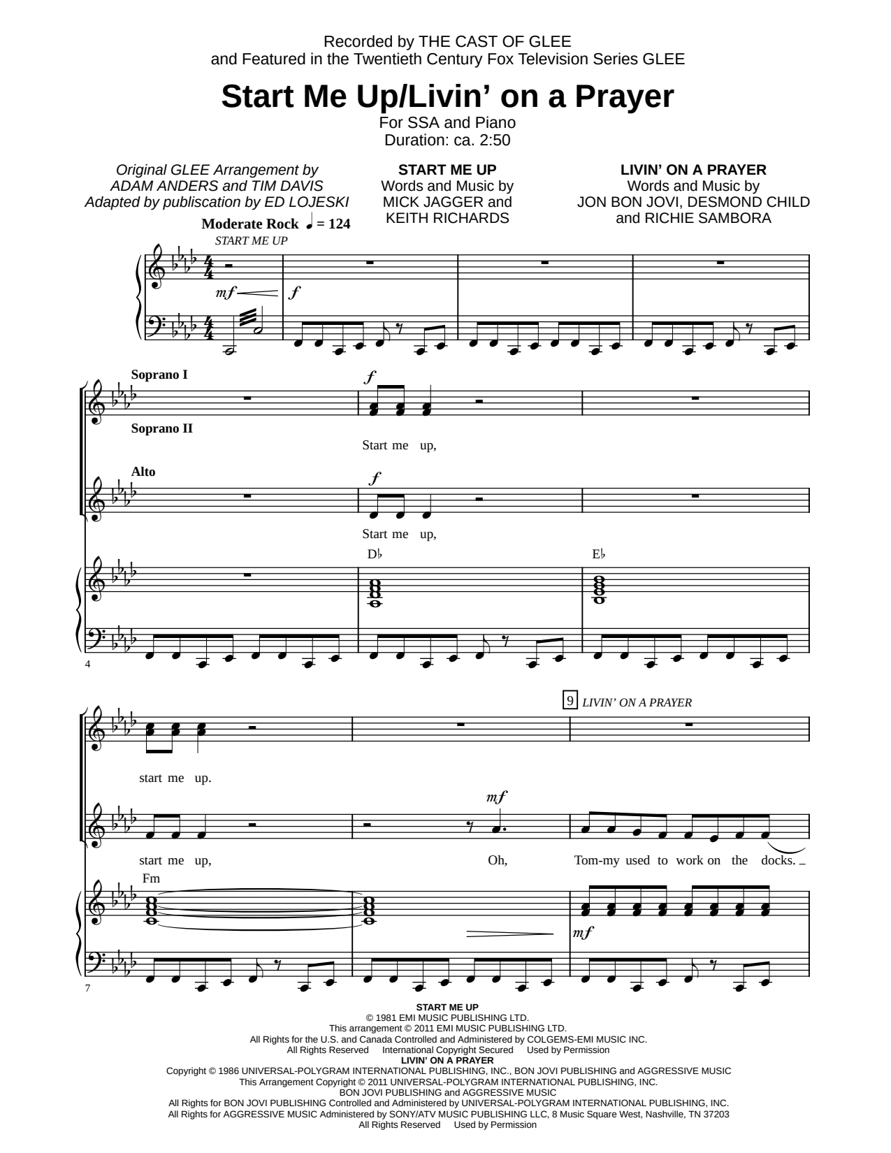 Start Me Up / Livin' on a Prayer
