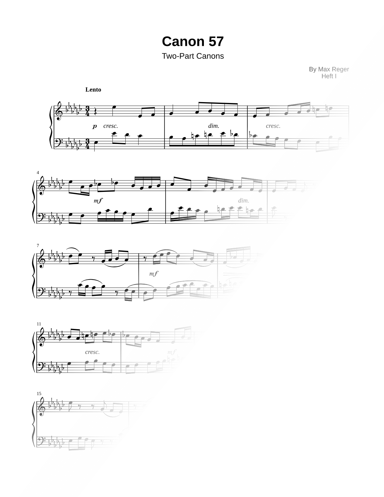 111 Canons, Book 1: Canon 57