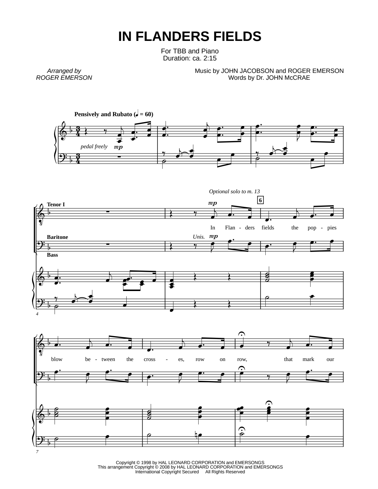 In Flanders Fields