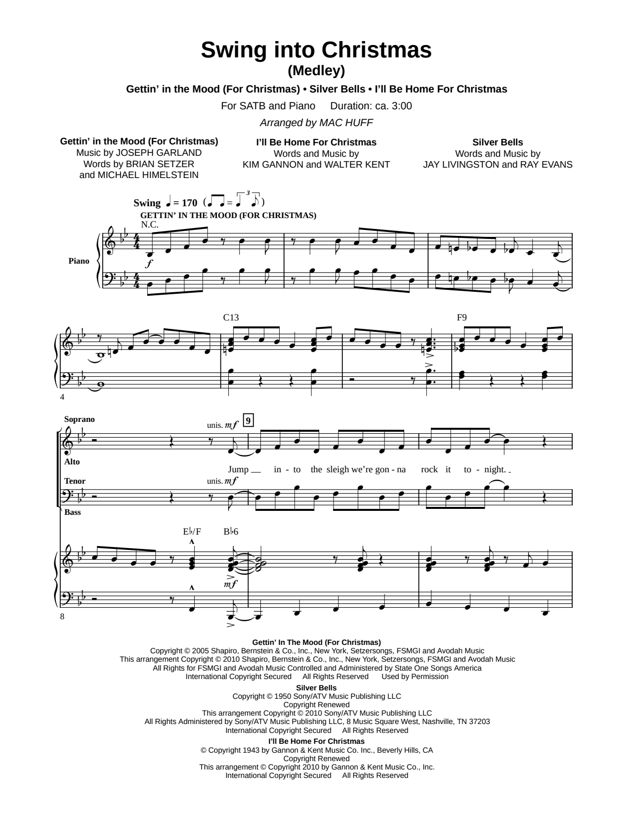 Swing into Christmas (Medley)