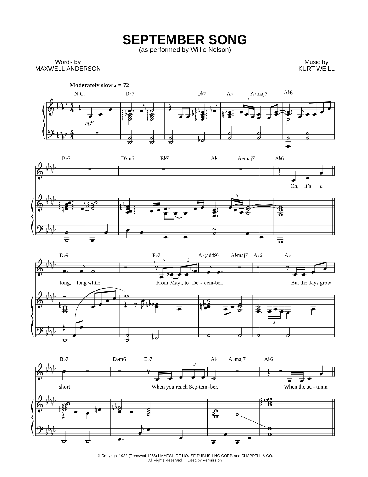 September Song