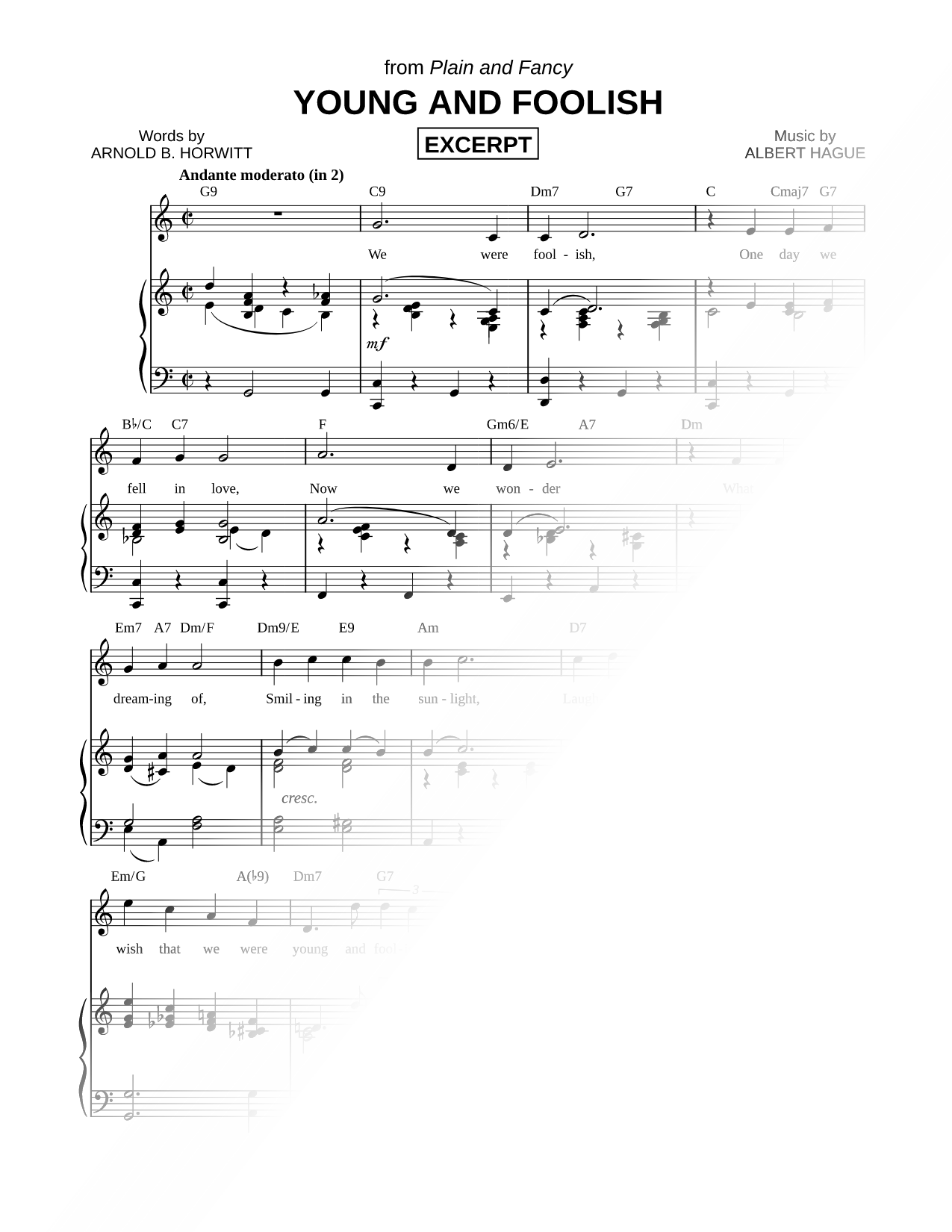 Young and Foolish [Excerpt]