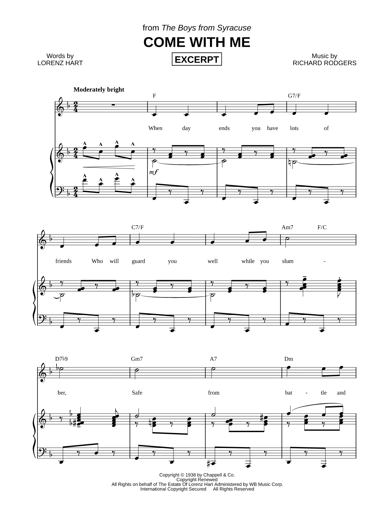 Come with Me [Excerpt]