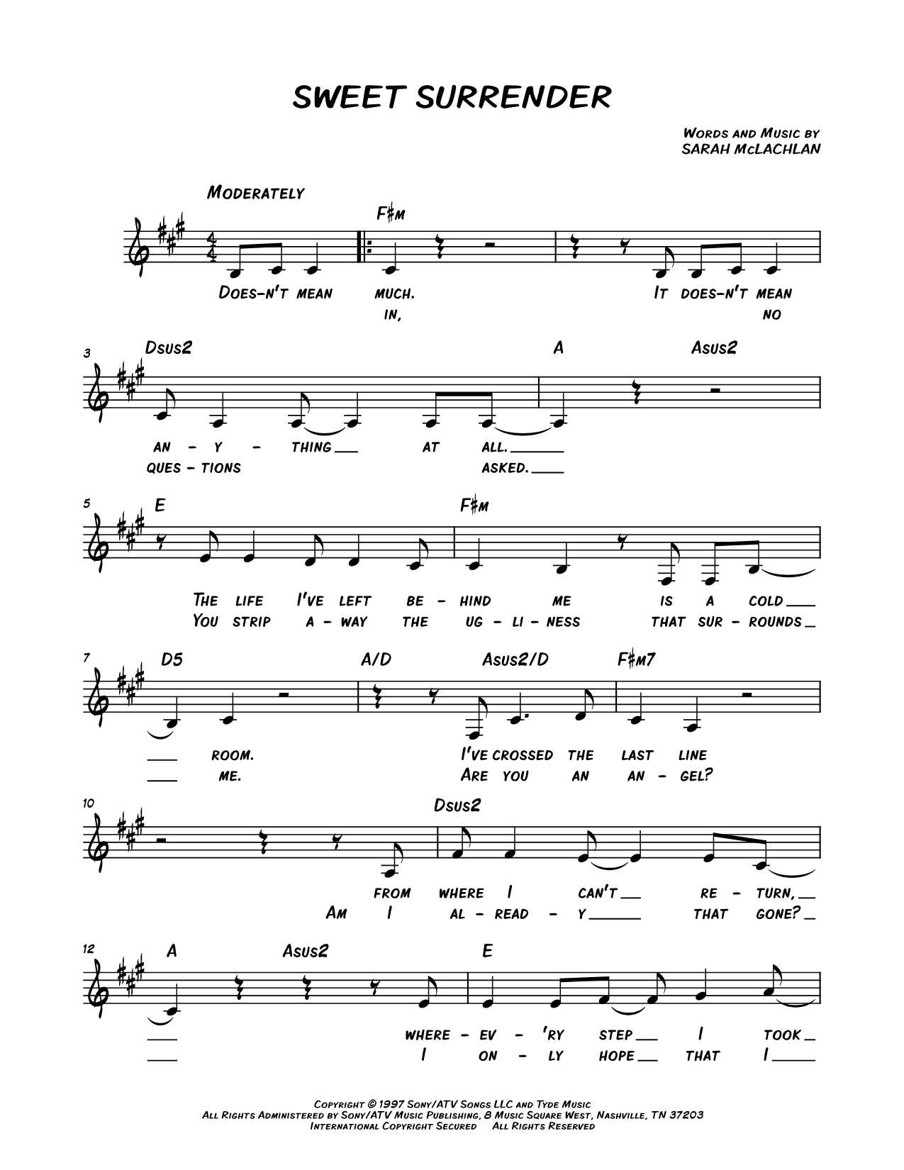 Sweet Surrender